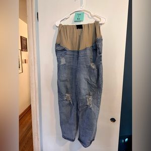 Maternity jeans. Size L